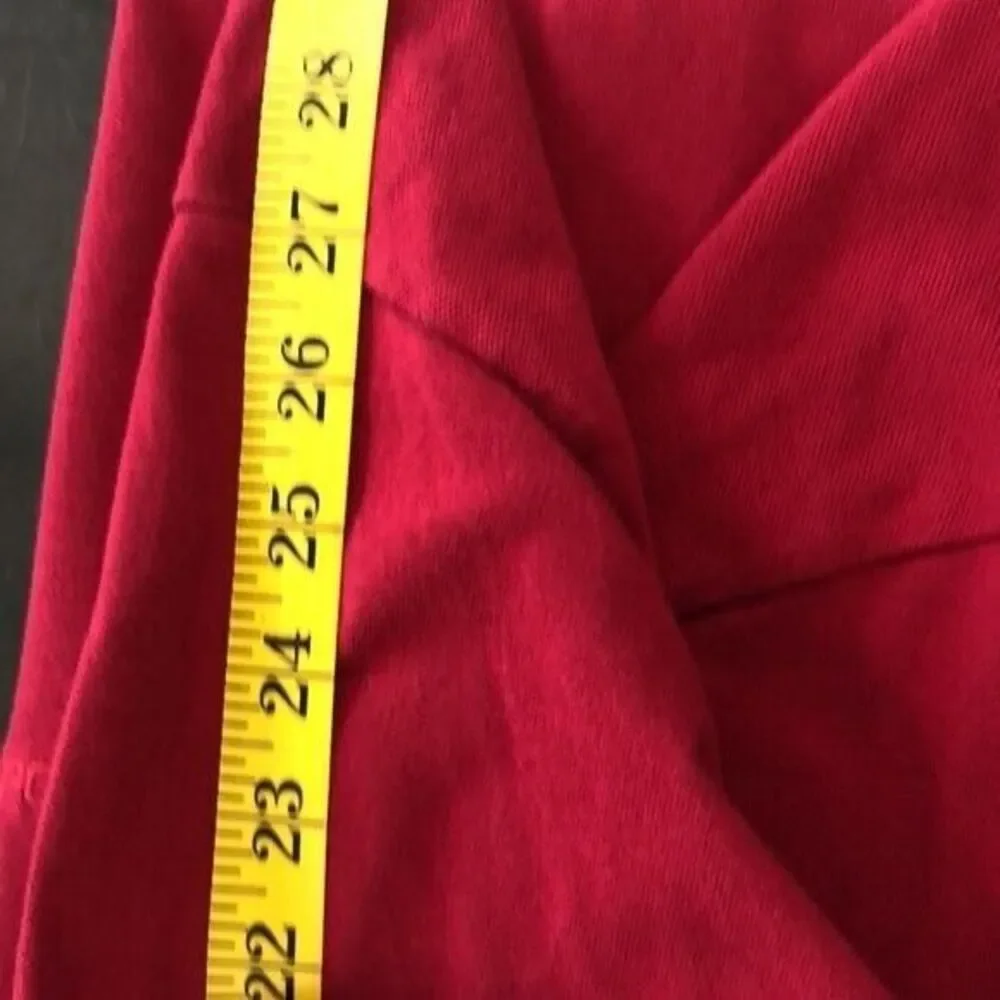 Polo Golf Ralph Lauren Men's XL/Large Red Knit‎ Long Sleeve 1/4 Button Polo